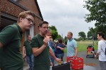 Antrommeln Fähnchenschützen/ Fotos Gaby Eggert